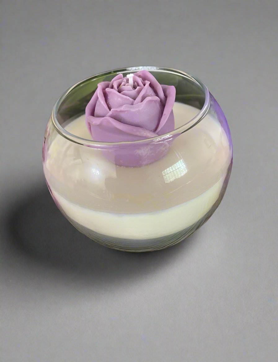 Fresh Scent Candle, Soy Wax Vanilla.