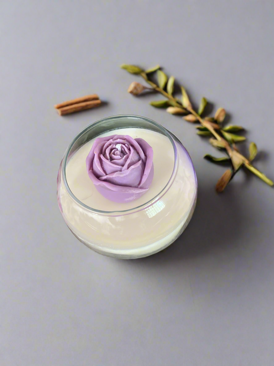 Fresh Scent Candle, Soy Wax Vanilla.