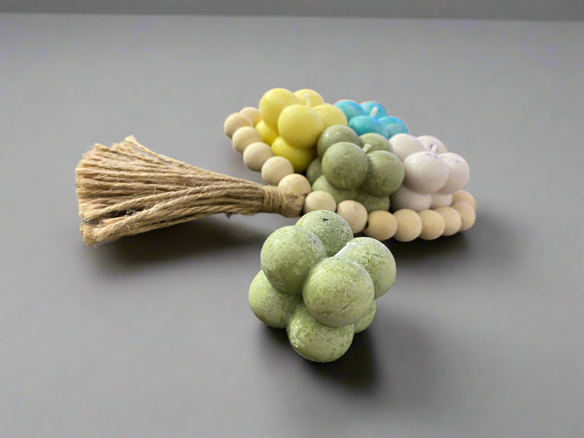 Decorative Set Bubble Cube Candles