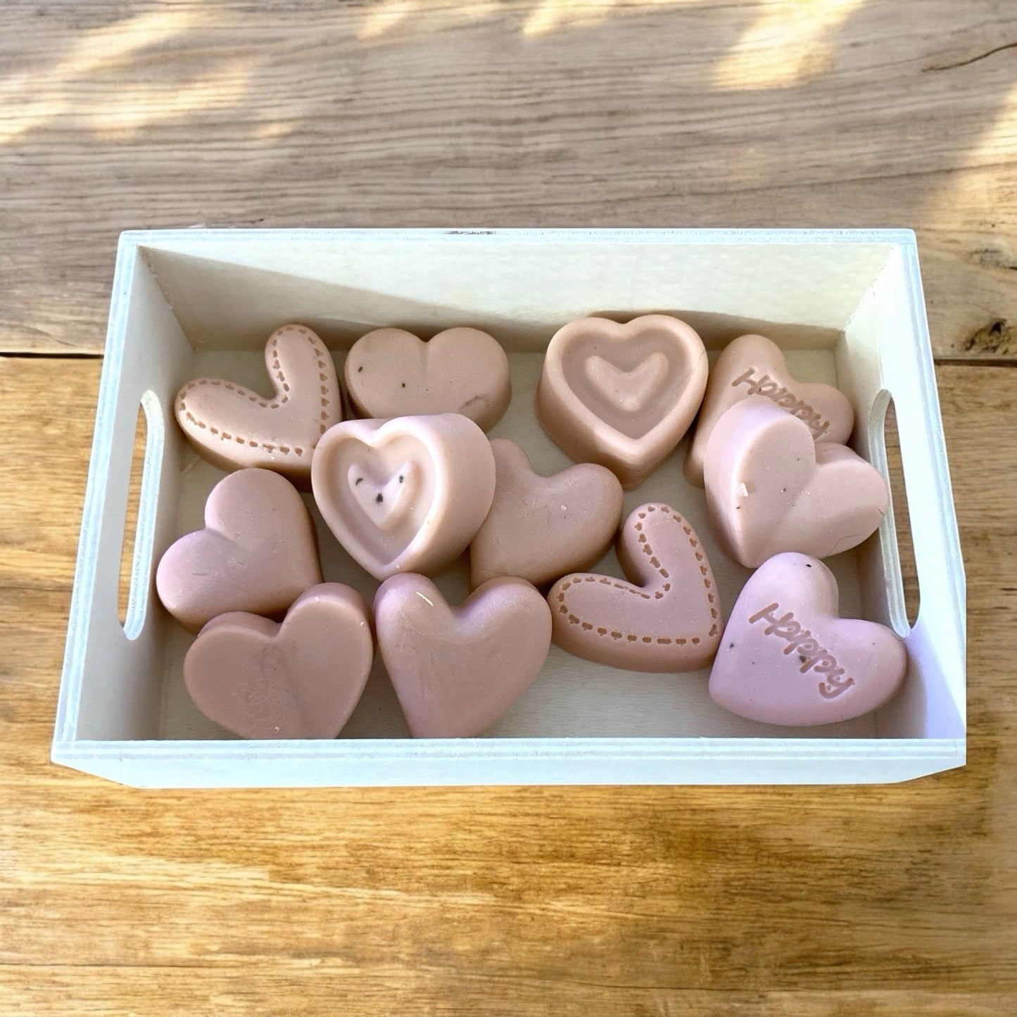 Small Heart Fresh Scents Soaps ,Gift Set, Great For Party Decor, Gifts, Decor
