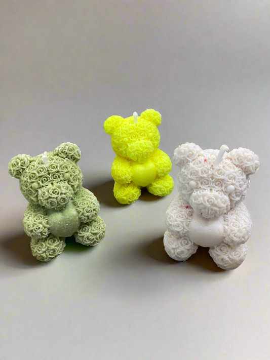 Mini Teddy Bear Candle – Handmade, slightly Scented & Adorable Gift for Any Occasion